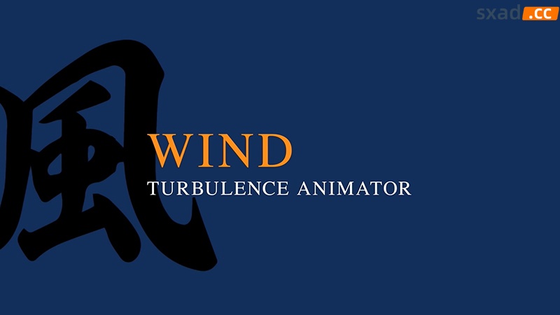 【AE脚本】风吹物体粒子飘散汇聚动画 Wind v1.02