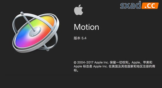 苹果视频制作编辑软件 Motion 5.4.6 中/英文破解版 免费下载