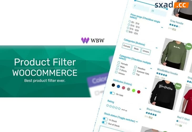 Woo Product Filter PRO v2.5.4[激活版]产品筛选器插件