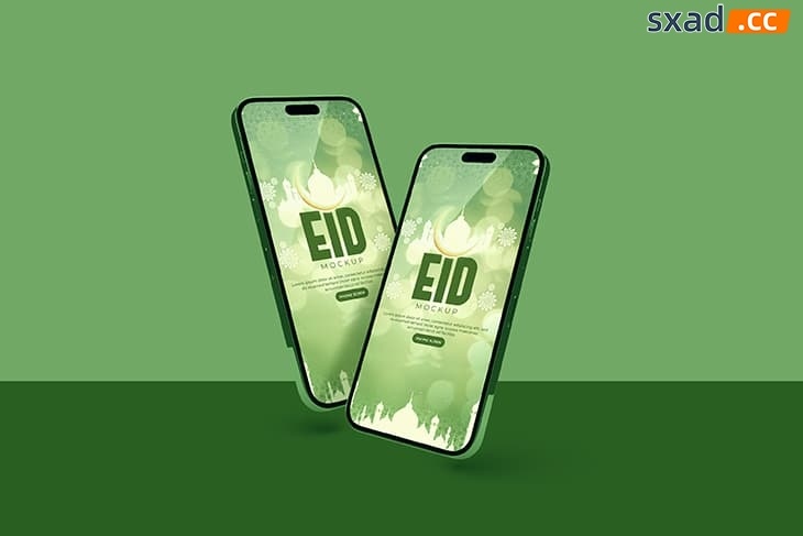 PSD模板-iphone手机模型模板 Phone Eid